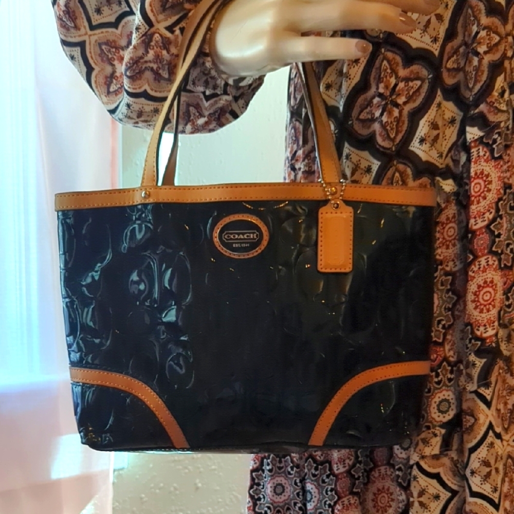 Coach Vintage Patent Leather Handbag